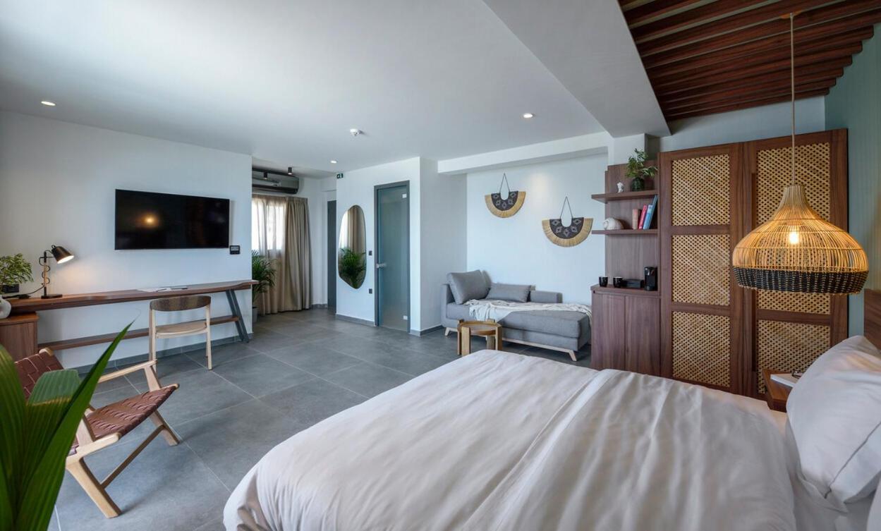 Amyntas Seafront Hotel Néosz Marmarász Kültér fotó