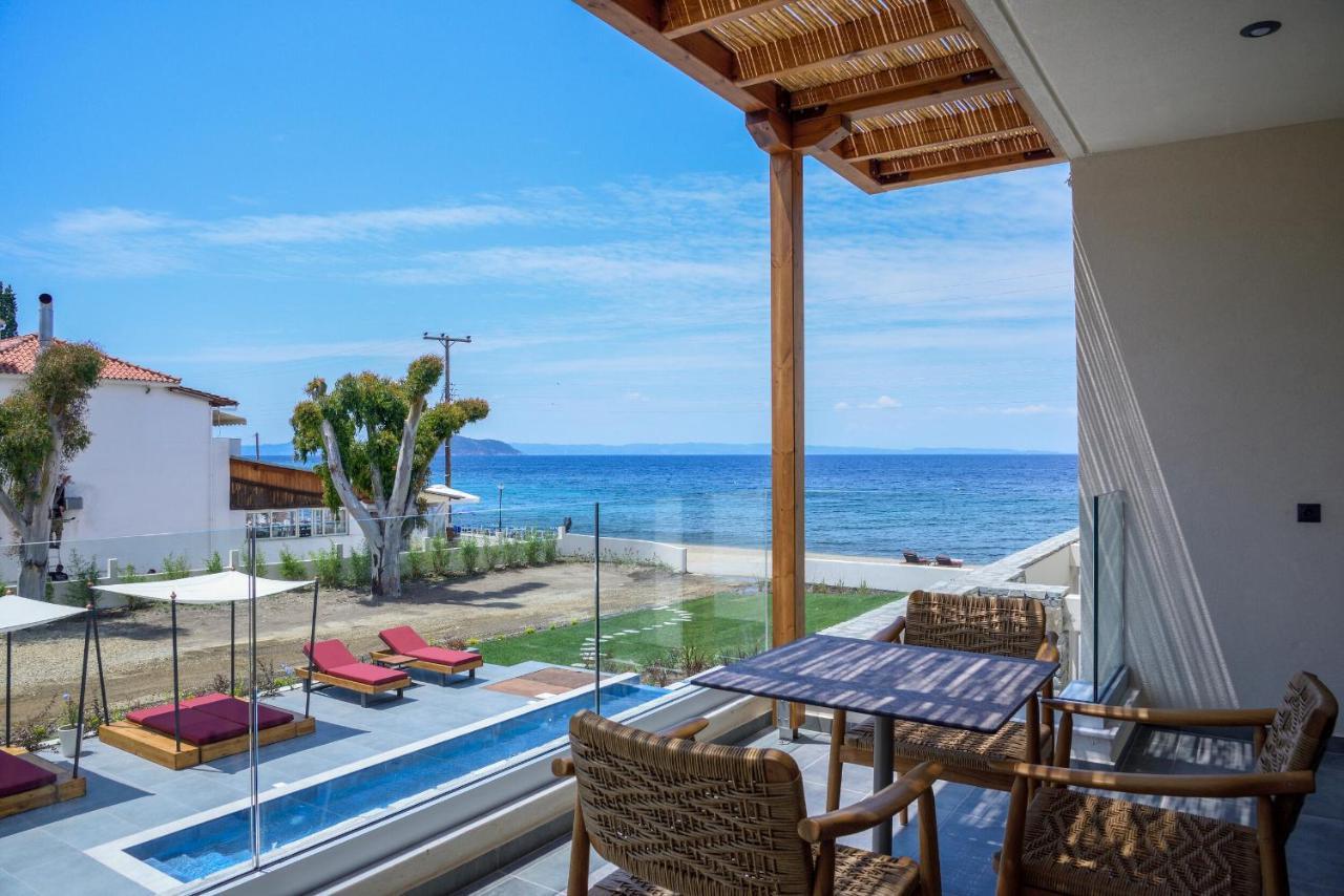 Amyntas Seafront Hotel Néosz Marmarász Kültér fotó